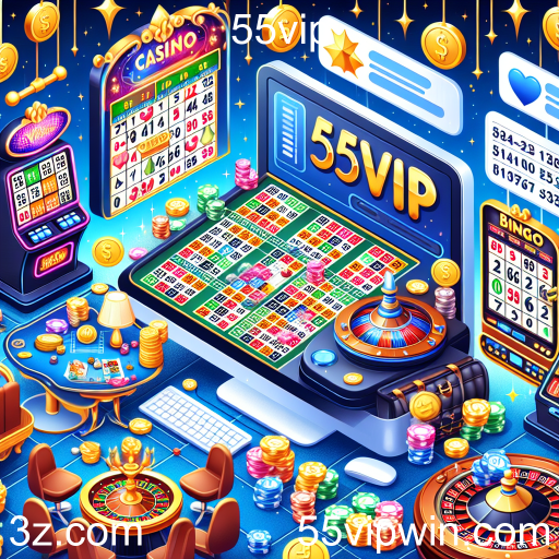 Descubra a Diversão do Bingo Online no 55vip
